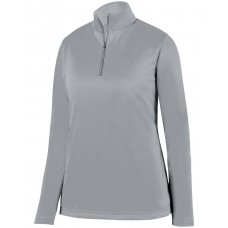 AG5509 Augusta Sportswear Ladies' Wicking Fleece Quarter-Zip Pullover