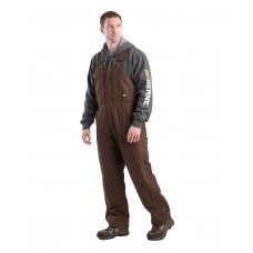 B377 Berne Men's Heartland Insulated Washed Duck Bib Overall