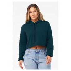 B7502 Bella + Canvas Ladies' Cropped Fleece Hoodie