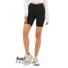 B814 Bella + Canvas FWD Fashion Ladies' High Waist Biker Short