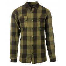 B8219 Burnside Men's Snap-Front Flannel Shirt