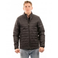 B8713 Burnside Adult Box Quilted Puffer Jacket