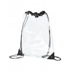 BE253 BAGedge PVC Clear Drawstring Bag