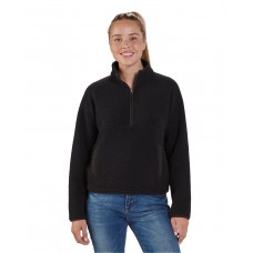 BW8501 Boxercraft Ladies' Everest Pile Fleece Half-Zip Pullover