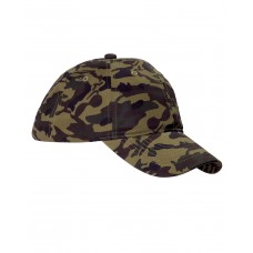BX018 Big Accessories Unstructured Camo Cap