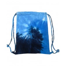 CD9500 Tie-Dye Swirl Tie-Dyed Drawstring Bag