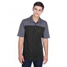 CE101 CORE365 Men's Balance Colorblock Performance Piqué Polo