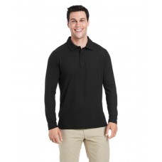 CE112L CORE365 Men's Fusion ChromaSoft Long-Sleeve Pique Polo