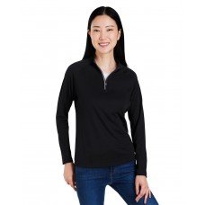 CE418W CORE365 Ladies' Origin Performance Pique Quarter-Zip