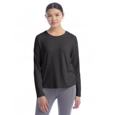 CHP140 Champion Ladies' Cutout Long Sleeve T-Shirt