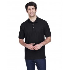 D100 Devon & Jones Men's Pima Piqué Short-Sleeve Polo