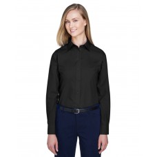 D620W Devon & Jones Ladies' Crown Collection® Solid Broadcloth Woven Shirt