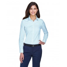 D630W Devon & Jones Ladies' Crown Collection® Solid Oxford Woven Shirt