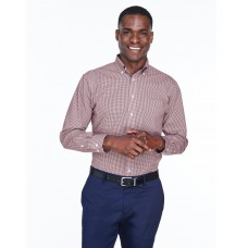D640 Devon & Jones Men's Crown Collection® Gingham Check Woven Shirt