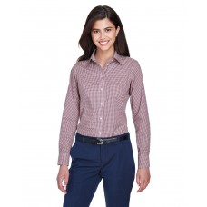 D640W Devon & Jones Ladies' Ladies' Crown Collection® Gingham Check Woven Shirt