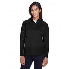 DG440W Devon & Jones Ladies' Stretch Tech-Shell® Compass Quarter-Zip