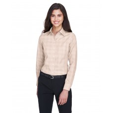 DG520W Devon & Jones Ladies' Crown Collection® Glen Plaid Woven Shirt