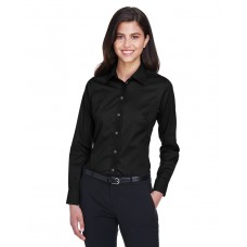 DG530W Devon & Jones Ladies' Crown Collection® Solid Stretch Twill Woven Shirt