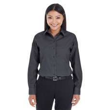 DG532W Devon & Jones Ladies' Crown Collection® Royal Dobby Woven Shirt