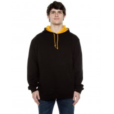 F1023 Beimar Drop Ship Unisex Contrast Hooded Sweatshirt