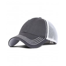 F787 Fahrenheit Garment Washed Cotton Mesh Back Hat