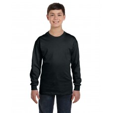 G540B Gildan Youth Heavy Cotton Long-Sleeve T-Shirt