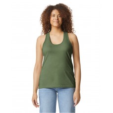 G672L Gildan Ladies' Softstyle CVC Racerback Tank