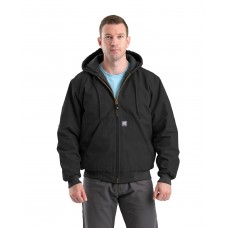 HJ51T Berne Men's Tall Highland Washed Cotton Duck Hooded Jacket