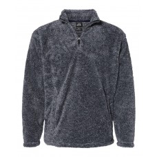 JA8464 J America Unisex Boundary Shag Quarter Zip