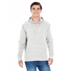 JA8871 J America Adult Triblend Pullover Fleece Hooded Sweatshirt