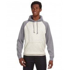 JA8885 J America Adult Vintage Heather Pullover Hooded Sweatshirt