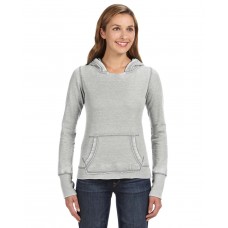 JA8912 J America Ladies' Zen Pullover Fleece Hooded Sweatshirt