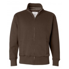 JA8984 J America Unisex Vintage Solid Fleece Jacket