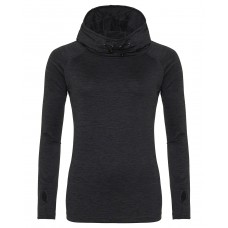 JCA038 Just Hoods By AWDis Ladies' Cool Cowl-Neck Long-Sleeve T-Shirt