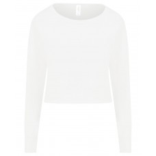JHA035 Just Hoods By AWDis Ladies' Cropped Pullover Sweatshirt