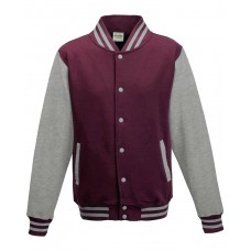 JHA043 Just Hoods By AWDis Men's Heavyweight Letterman Jacket