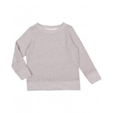 LA2279 LAT Youth French Terry Long Sleeve Crewneck Sweatshirt