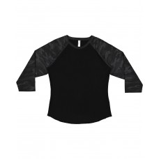 LA3530 LAT Ladies'' Baseball T-Shirt