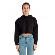 LS12000 Lane Seven Ladies' Cropped Fleece Hoodie