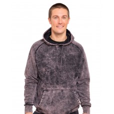 LST004 Lane Seven Unisex Vintage Raglan Hooded Sweatshirt
