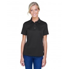 M345W Harriton Ladies' Advantage Snag Protection Plus IL Snap Placket Polo
