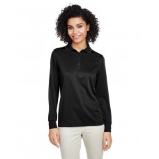 M348LW Harriton Ladies' Advantage Snag Protection Plus IL Long Sleeve Polo