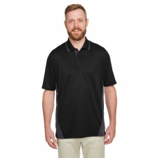 M386T Harriton Men's Tall Flash Snag Protection Plus IL Colorblock Polo