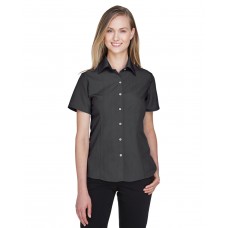 M560W Harriton Ladies' Barbados Textured Camp Shirt
