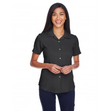 M570W Harriton Ladies' Bahama Cord Camp Shirt