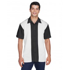 M575 Harriton Men's Two-Tone Camp Shirt