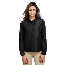 M580LW Harriton Ladies' Key West Long-Sleeve Performance Staff Shirt
