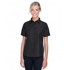 M580W Harriton Ladies' Key West Short-Sleeve Performance Staff Shirt