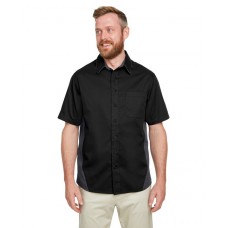 M586 Harriton Men's Flash IL Colorblock Short Sleeve Shirt