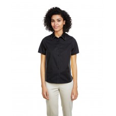 M586W Harriton Ladies' Flash IL Colorblock Short Sleeve Shirt